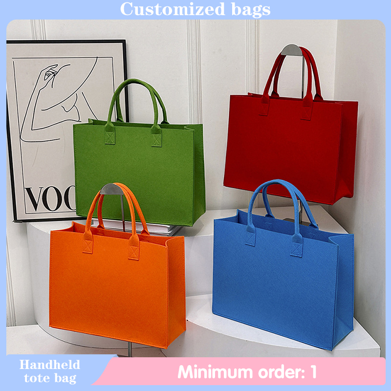 Wedding Souvenir - Vintage Solid Color Tote Bag for