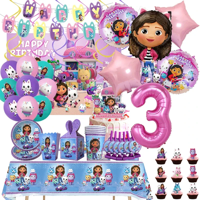 Wedding Supply Kit - Gabby's Dollhouse Birthday Party Supplies Kit