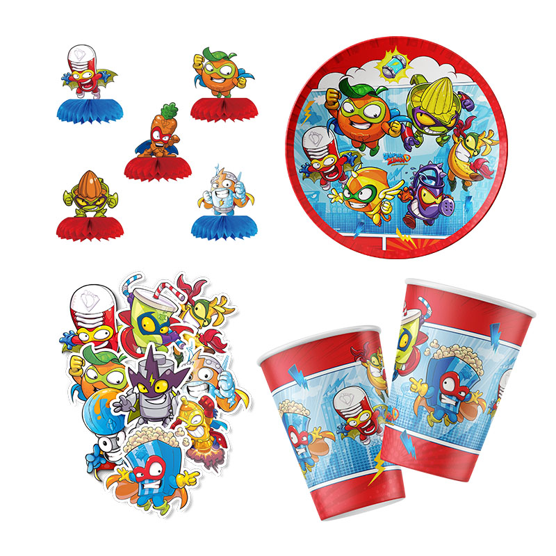 Confetti Balloon Set - Superzings Baby Shower Party Decoration Sticker