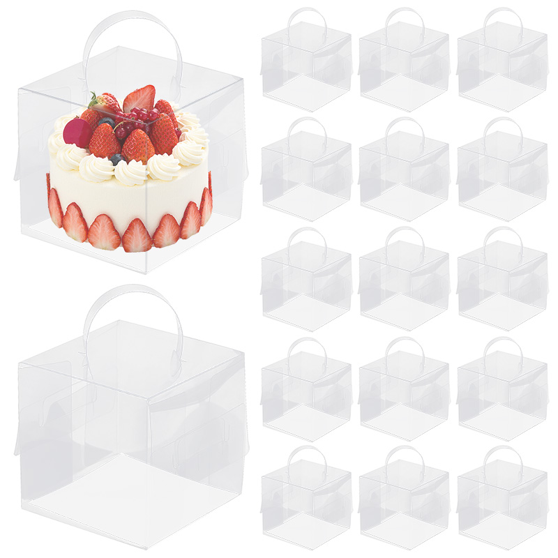Wedding Cake Supply - 5/2Pcs Cake Packaging Box with Handle