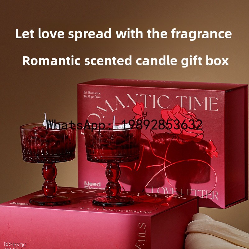 Wedding Souvenir - LZ rose scented candle modeling wax
