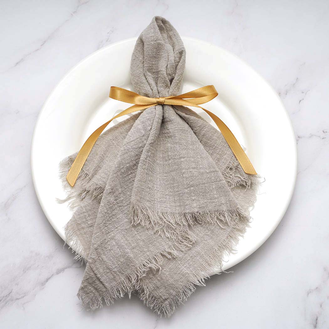 Wedding Supply Rentals - Napkin Cotton Cloth 41*41cm Rustic Gauze