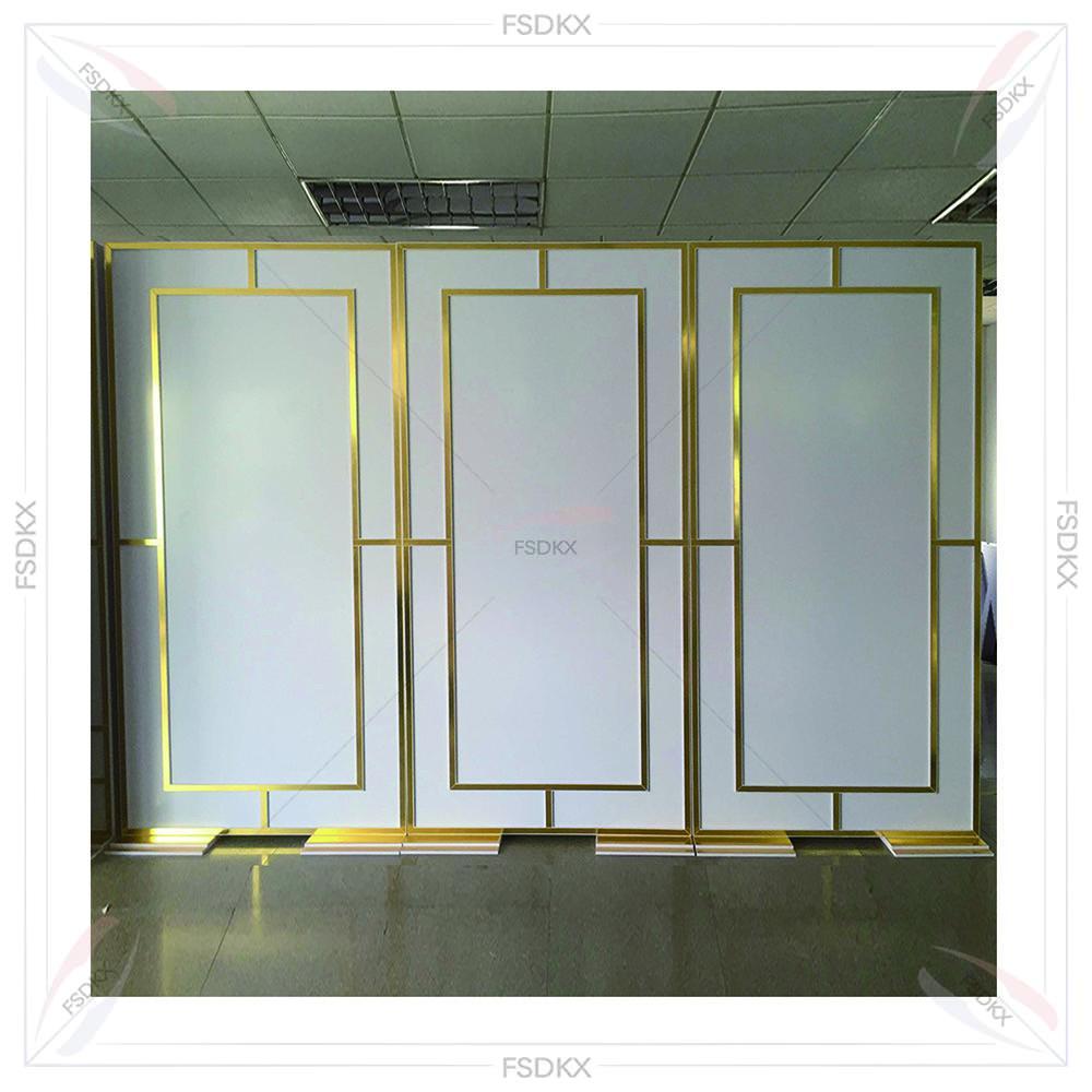 Wedding Supply Rentals - Shiny Gold Party Supplies Backdrop Pvc
