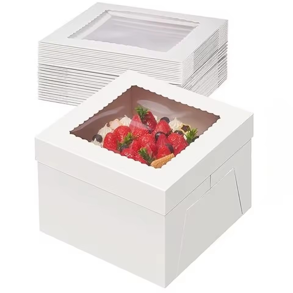 5pcs Cake Boxes White Cake Box - Wedding Cake Supply review and price