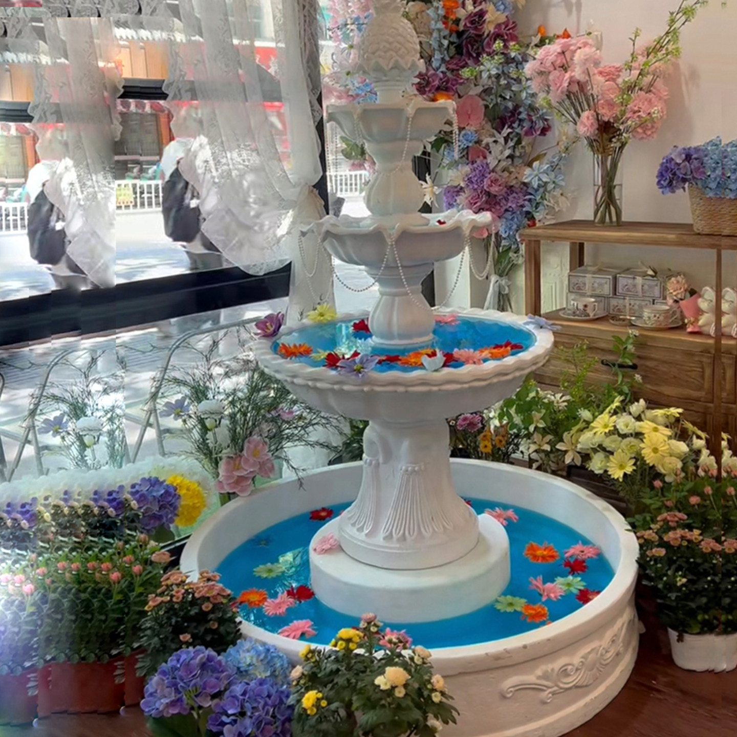 European style three-story wed - Wedding Fountain review and price