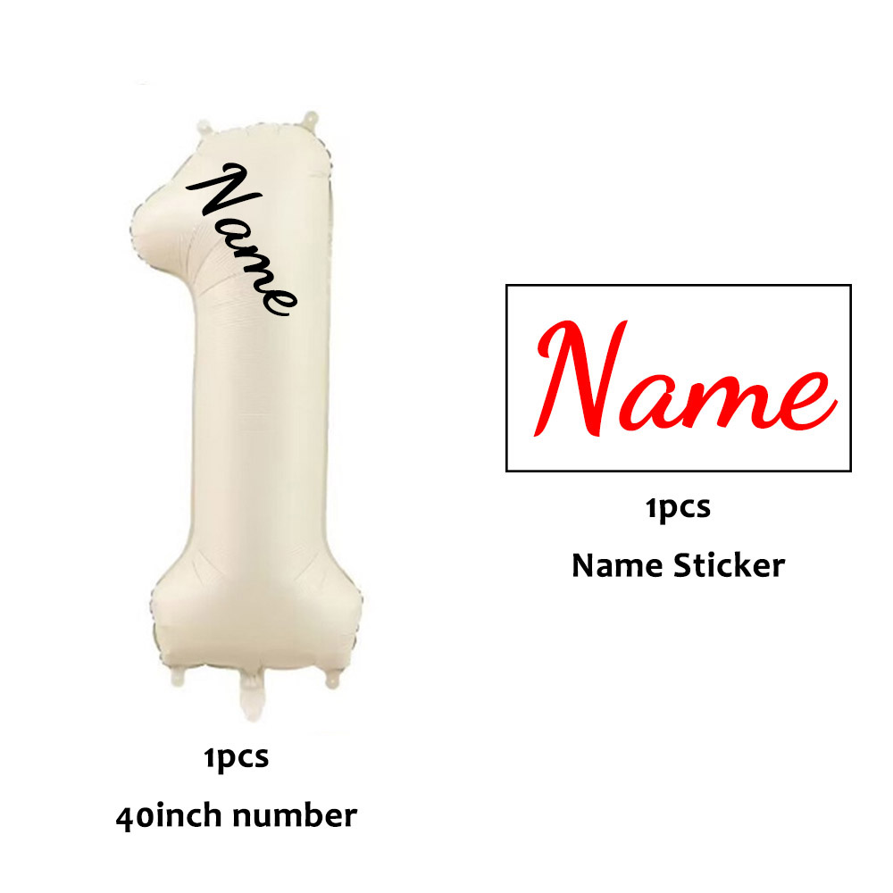 Custom Birthday Number Balloon - Confetti Balloon Set review and price