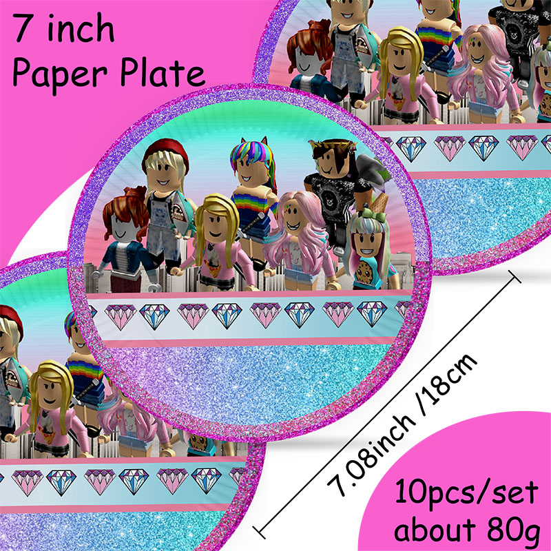 Roblox Girl Decorations for Pu - Confetti Balloon Set review and price