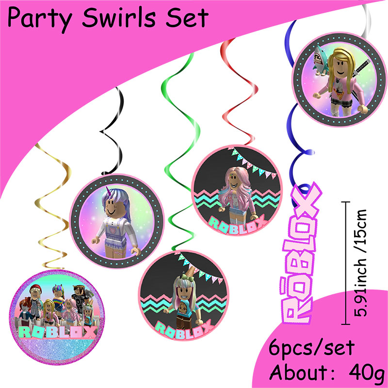 Roblox Girl Decorations for Pu - Confetti Balloon Set review and price
