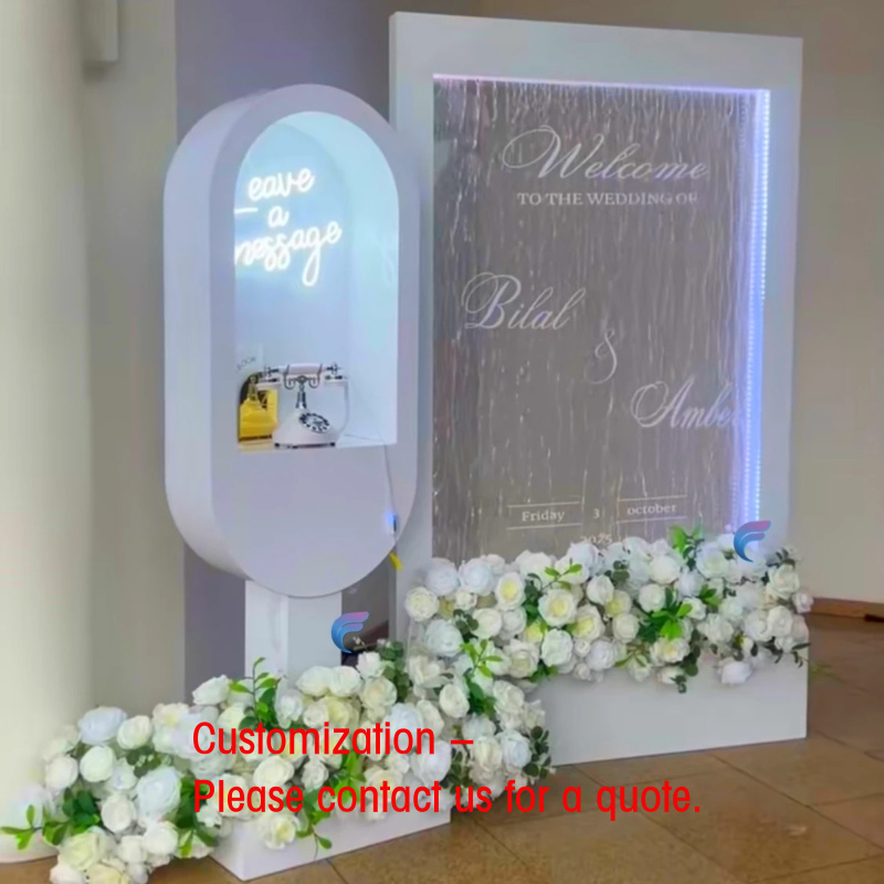 custom.Custom Glass Waterfall  - Wedding Fountain review and price