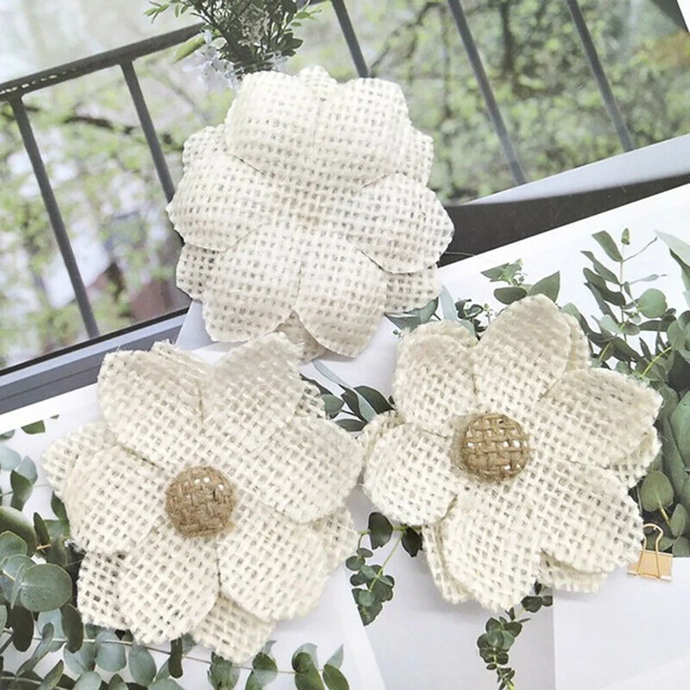 10pcs Handmade Natural Jute Bu - Wedding Supply Rentals review and price