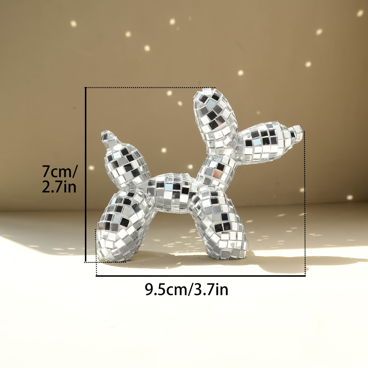 1pc Disco Mirror Balloon Puppy - Confetti Balloon Set review and price