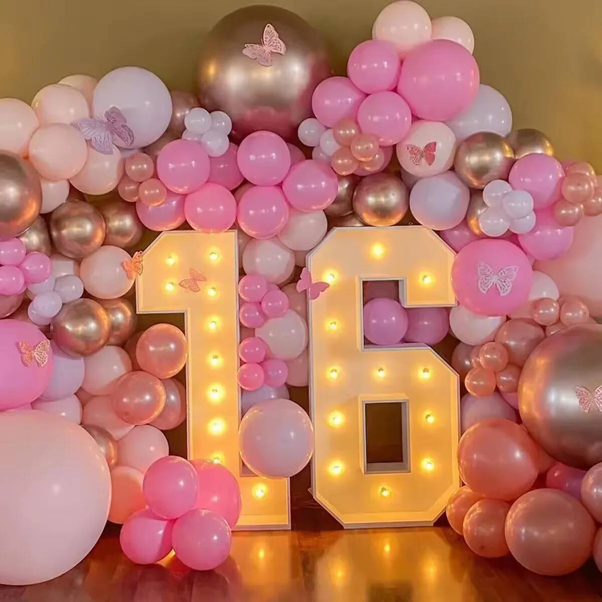 Giant Number Led Light for Kid - Confetti Balloon Set review and price