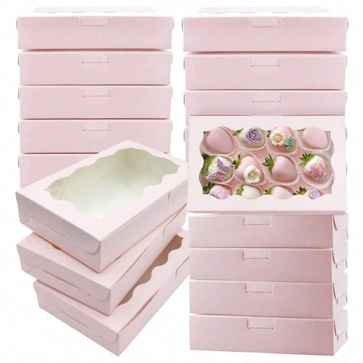 10/30/50Pcs Kraft Paper Cake C - Wedding Cake Supply review and price