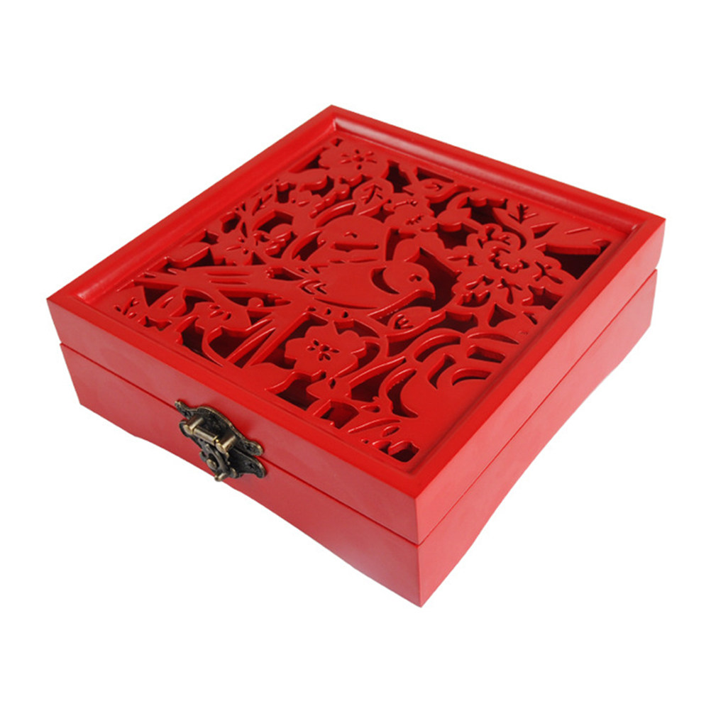 Red Chinese Style Carved Weddi - Wedding Souvenir review and price