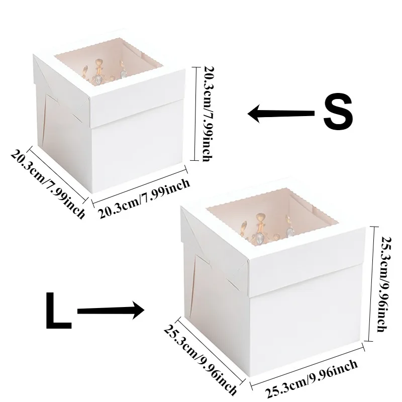 yes2/4/6PCS Disposable White C - Wedding Cake Supply review and price