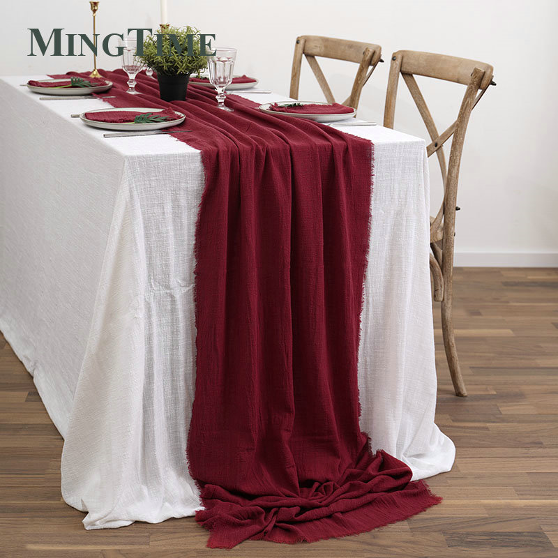 Table Runners Rustic Cotton Ga - Wedding Supply Rentals review and price