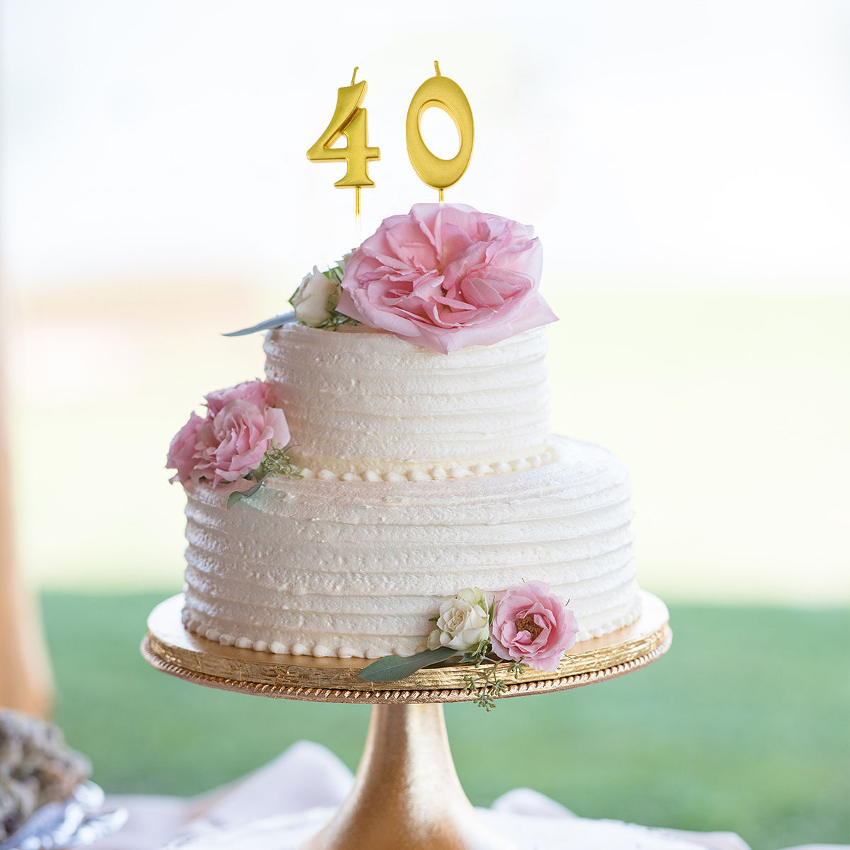 2Pcs 40 Birthday Number Candle - Wedding Cake Supply review and price