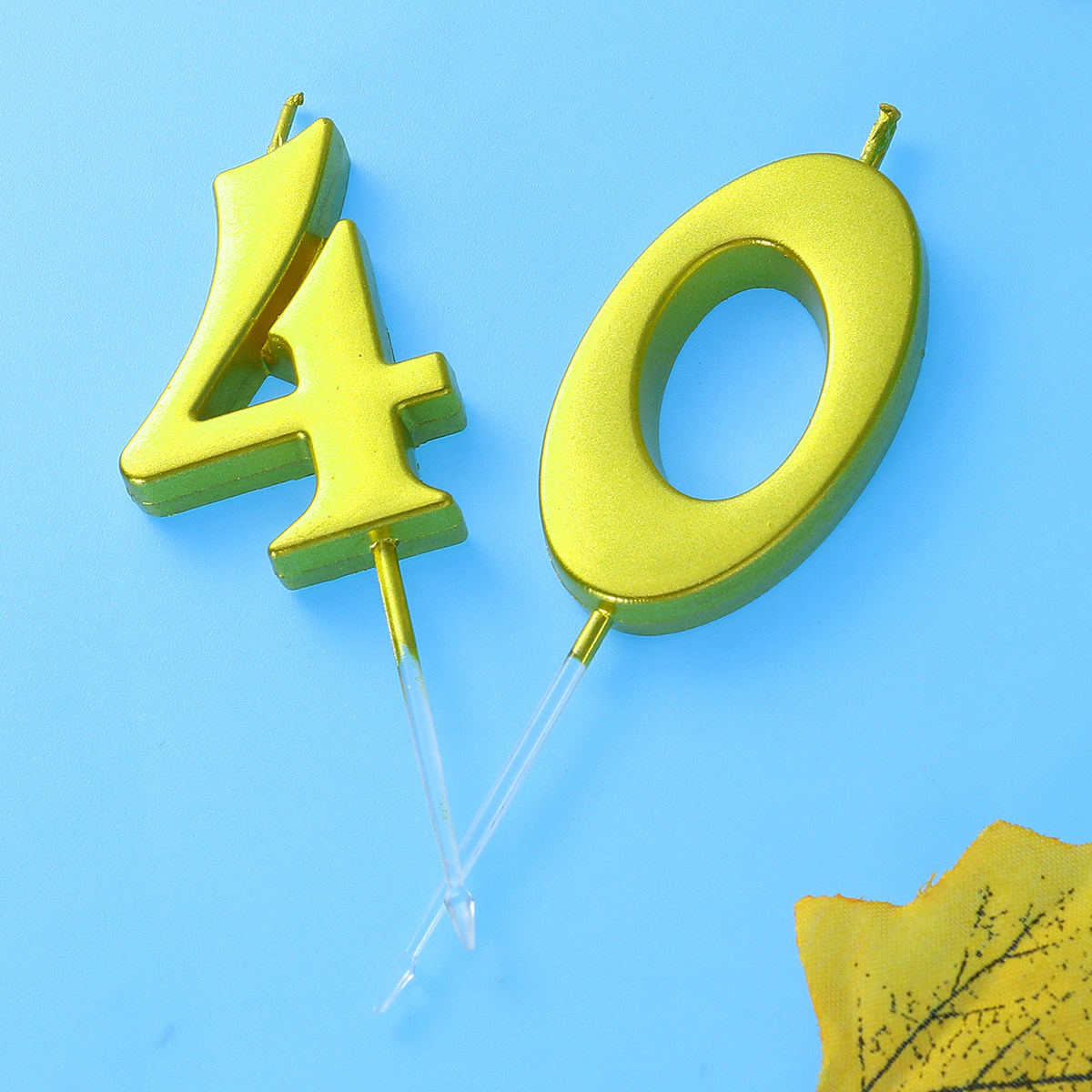 2Pcs 40 Birthday Number Candle - Wedding Cake Supply review and price