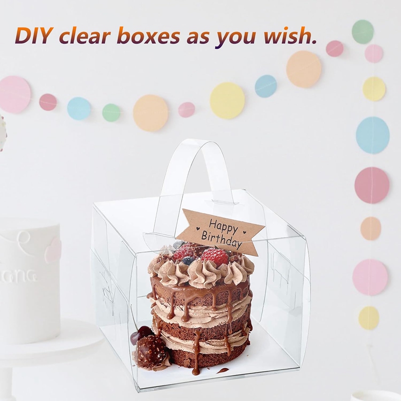 5/2Pcs Cake Packaging Box with - Wedding Cake Supply review and price