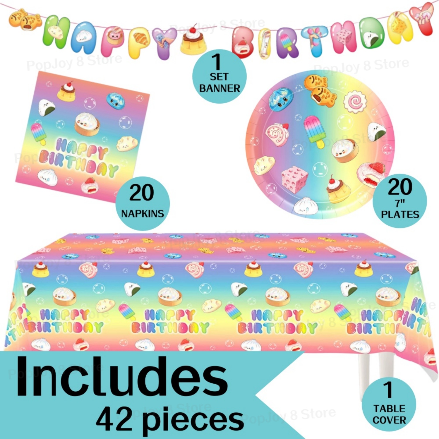 Colorful Dumpling Birthday Dec - Wedding Supply Kit review and price