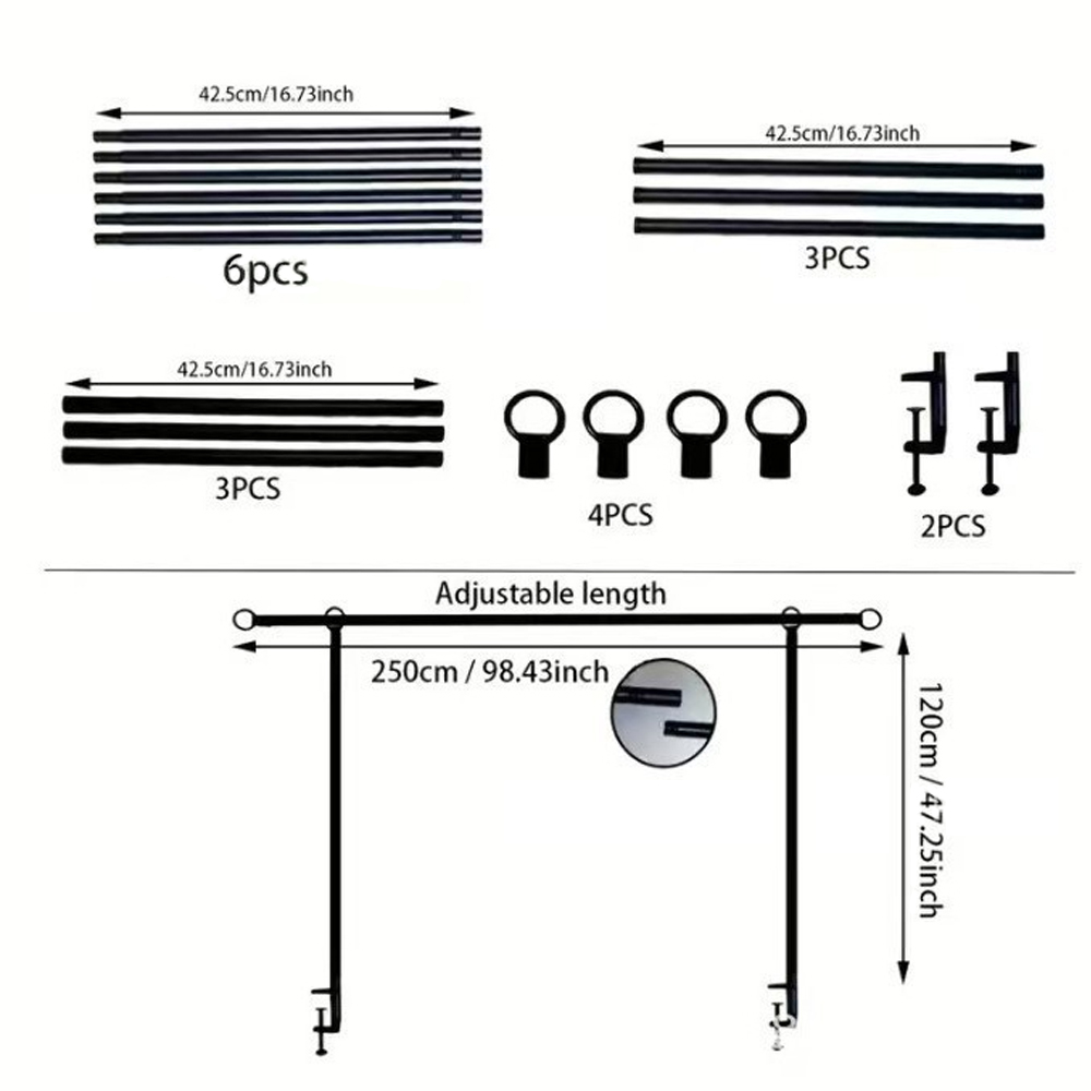 Adjustable Table Rod Holder Ba - Wedding Balloon Arch review and price
