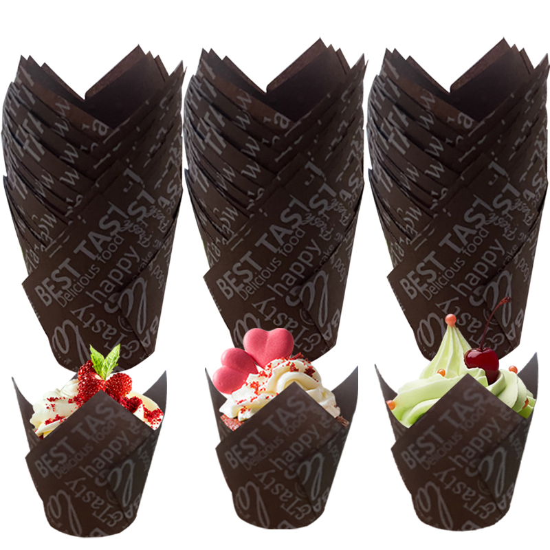 50Pcs/100Pcs Coffee-Themed Tul - Wedding Cake Supply review and price