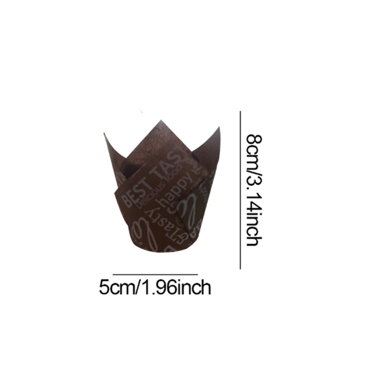 50Pcs/100Pcs Coffee-Themed Tul - Wedding Cake Supply review and price