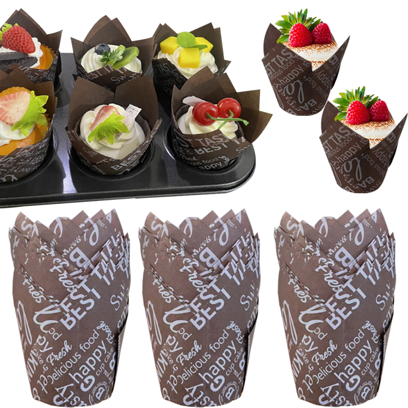 50Pcs/100Pcs Coffee-Themed Tul - Wedding Cake Supply review and price