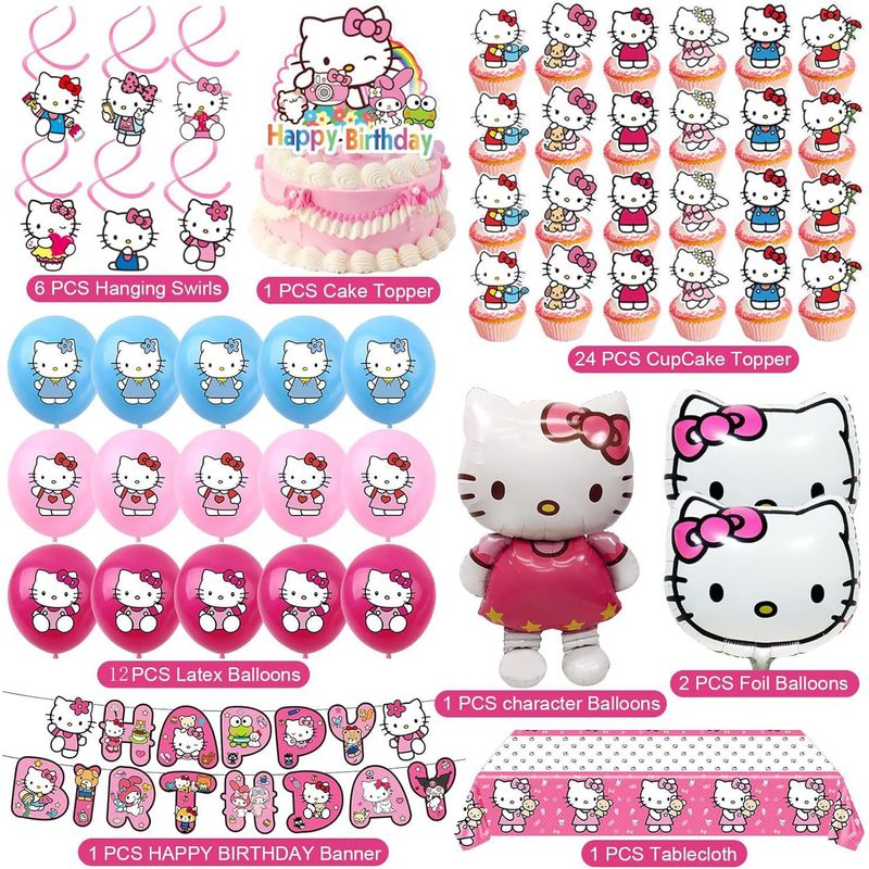 Hello Kitty Party Decorations: - Confetti Balloon Set review and price