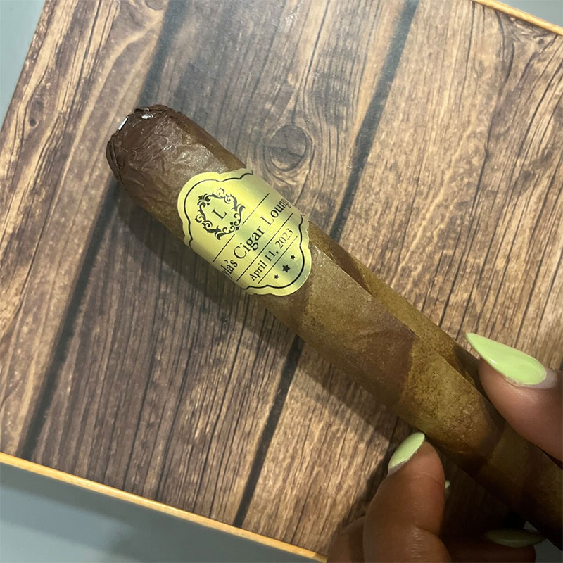 Custom Gold Foil Wedding Cigar - Wedding Souvenir review and price