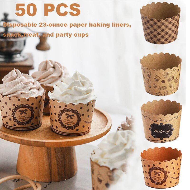 50Pcs/Pack Cupcake Paper Cups  - Wedding Cake Supply review and price