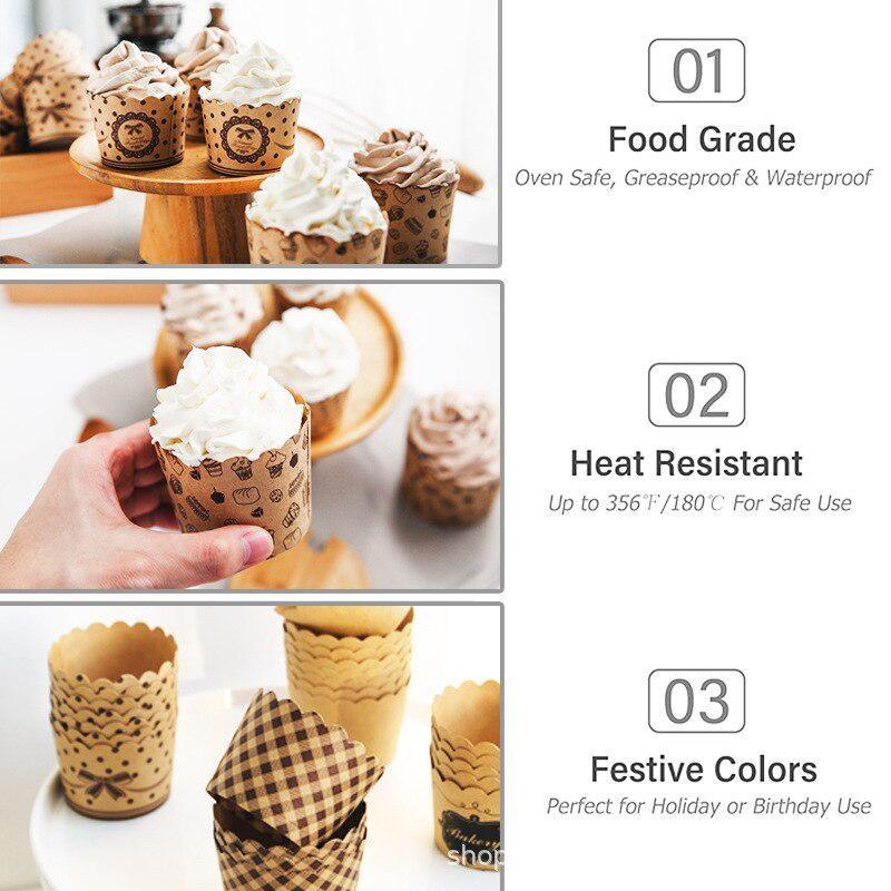 50Pcs/Pack Cupcake Paper Cups  - Wedding Cake Supply review and price