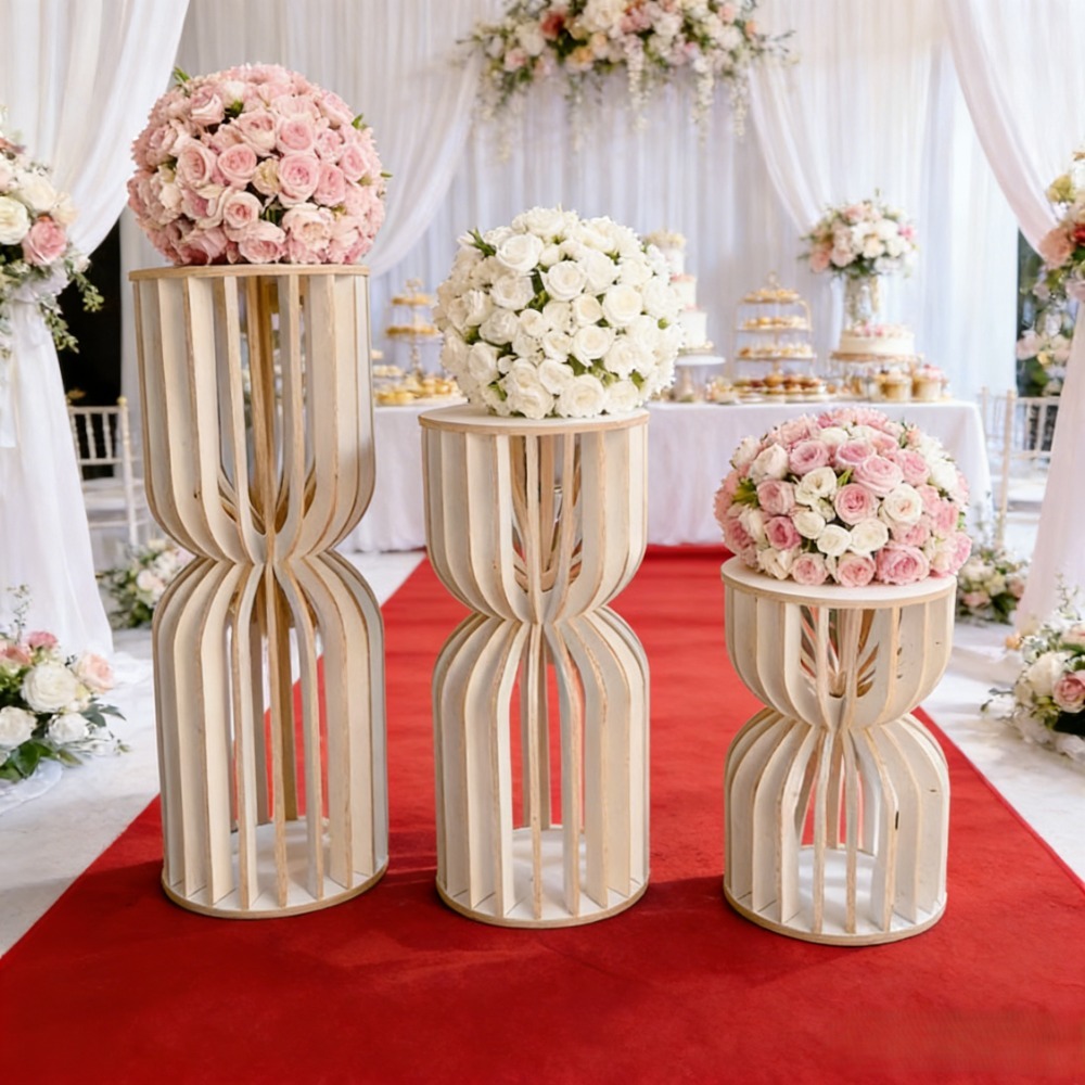Wooden Roman Column Wedding Fl - Wedding Supply Rentals review and price