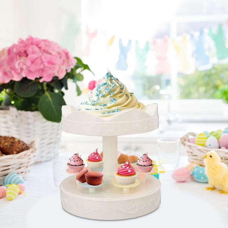 2-tier Automatic Rotating Cake - Wedding Cake Supply review and price