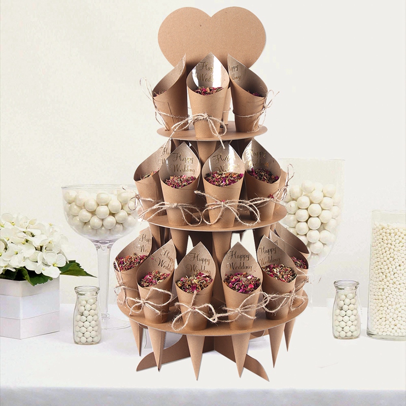 Kraft Paper Wedding Tray Confe - Wedding Supply Rentals review and price