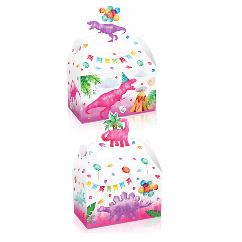 4/24Pcs Pink Dinosaur Candy Bo - Wedding Cake Supply review and price