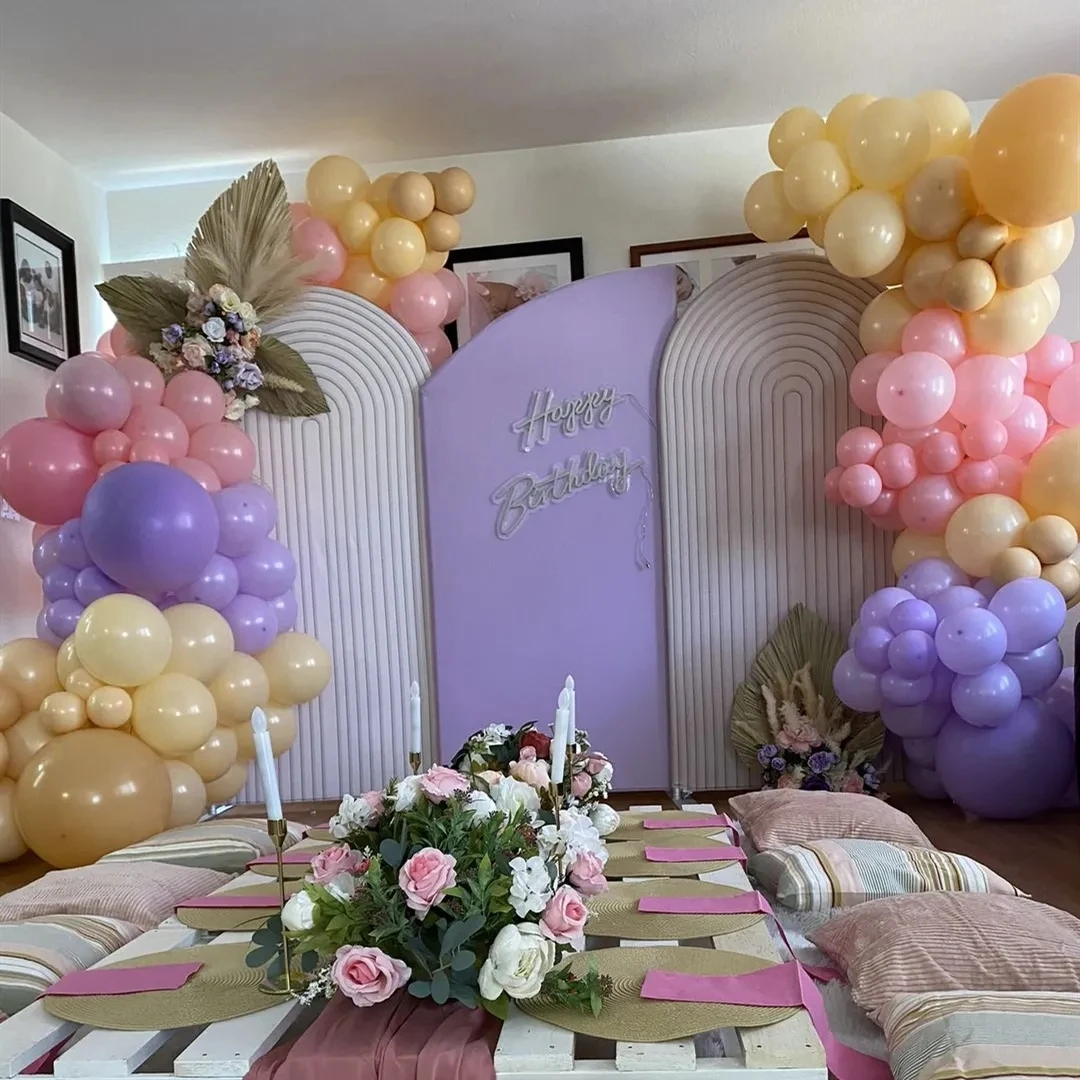 4pcs Custom Arched Frame and C - Wedding Balloon Arch review and price