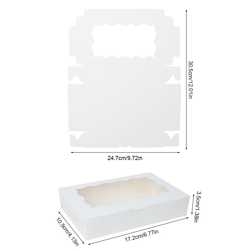 5/10/20pcs Cake Bakery Box Wit - Wedding Cake Supply review and price