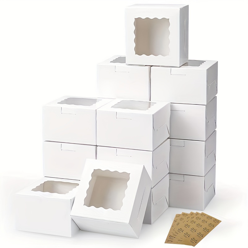 10Pcs Kraft Paper Cake Candy B - Wedding Cake Supply review and price