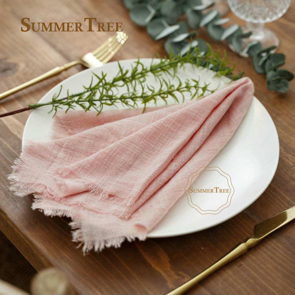 12pcs Retro Napkins 42x42cm Ru - Wedding Supply Rentals review and price