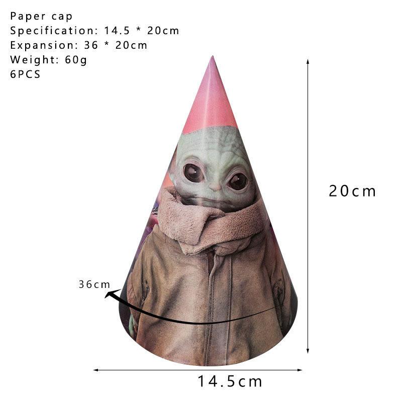 Cartoon Yoda Baby Theme Birthd - Confetti Balloon Set review and price