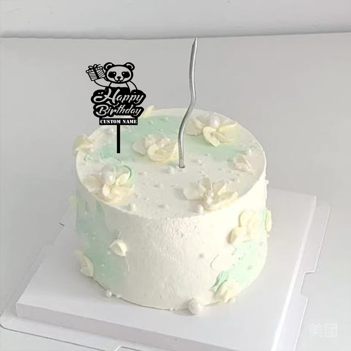 1PC Cute Happy birthday wishes - Wedding Cake Supply review and price