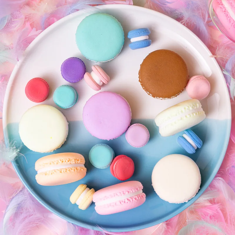 Simulation Macaron Cake Desser - Wedding Cake Supply review and price