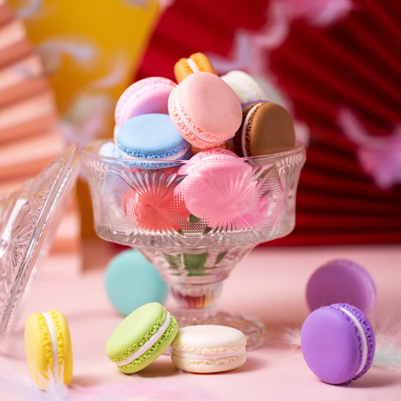 Simulation Macaron Cake Desser - Wedding Cake Supply review and price