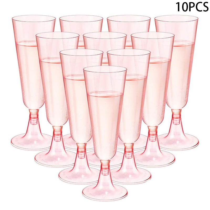 10Pcs Pink Champagne Cup Dispo - Wedding Fountain review and price